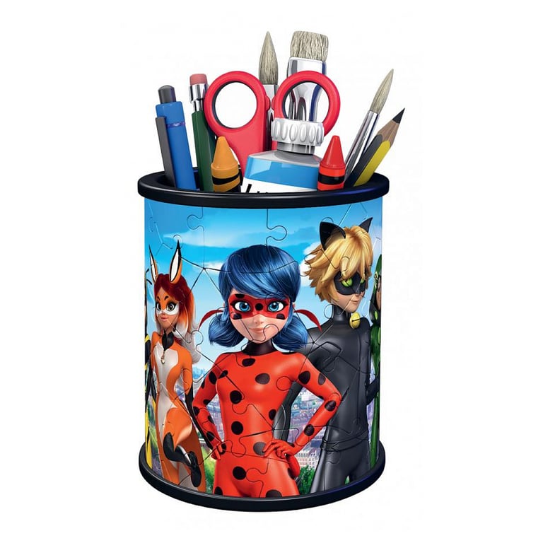 Puzzle 3D 54 pièces Pot à crayons : Miraculous Ravensburger France - vue 5