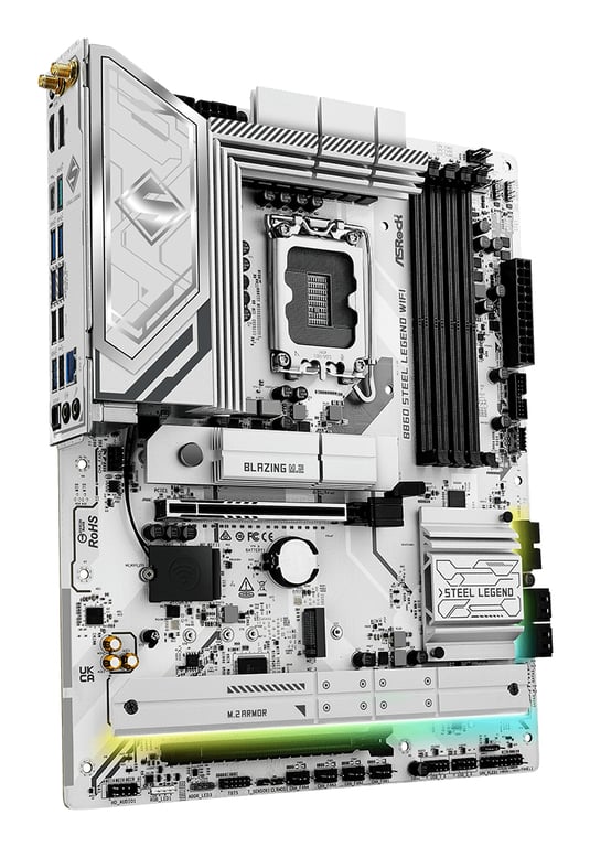 ASRock B860 Steel Legend WiFi - vue 2