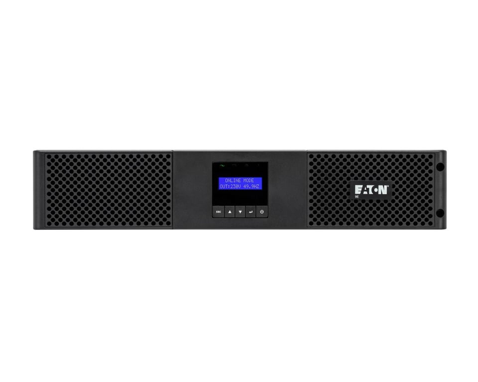 Eaton 9E Onduleur montable sur rack / externe CA 200220230240 V 2700 Watt 3000 VA monophasé 6 x batterie Acide de plomb 9 Ah RS 232 USB connecteurs de sortie : 7 2U ... - vue 2