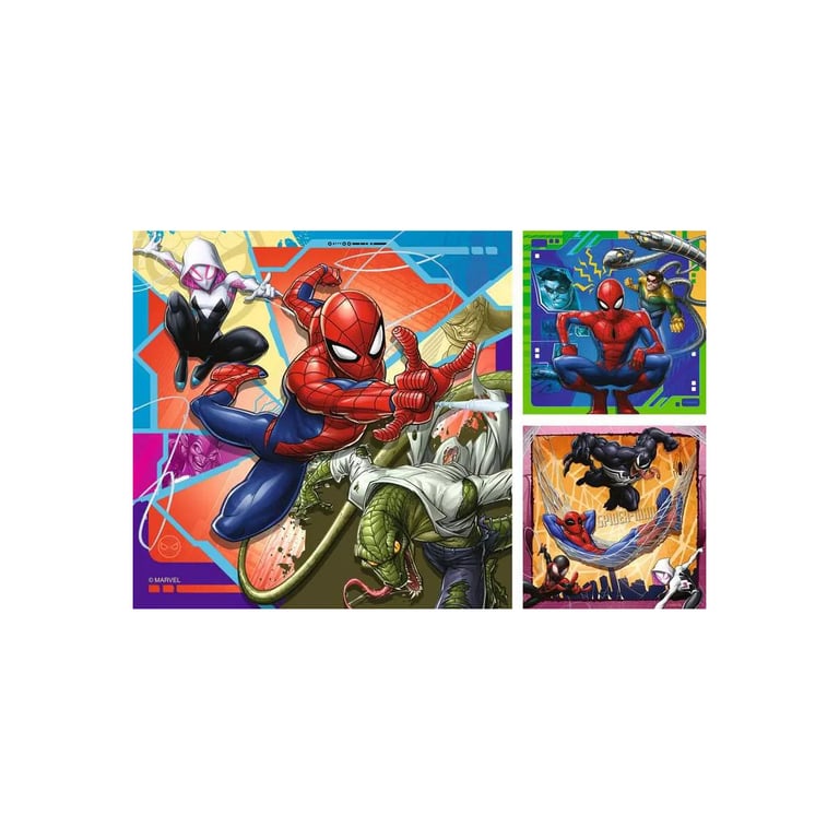 RAVENSBURGER Coffret Puzzles Marvel Spider Man - vue 3