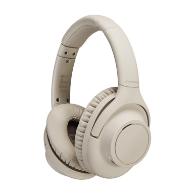 Cuffie a cancellazione del rumore wireless ATH-S300BT, Beige