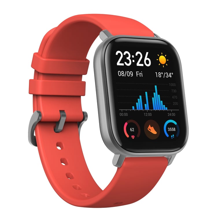 Montre conectée Xiaomi Amazfit GTS 42 mm, orange