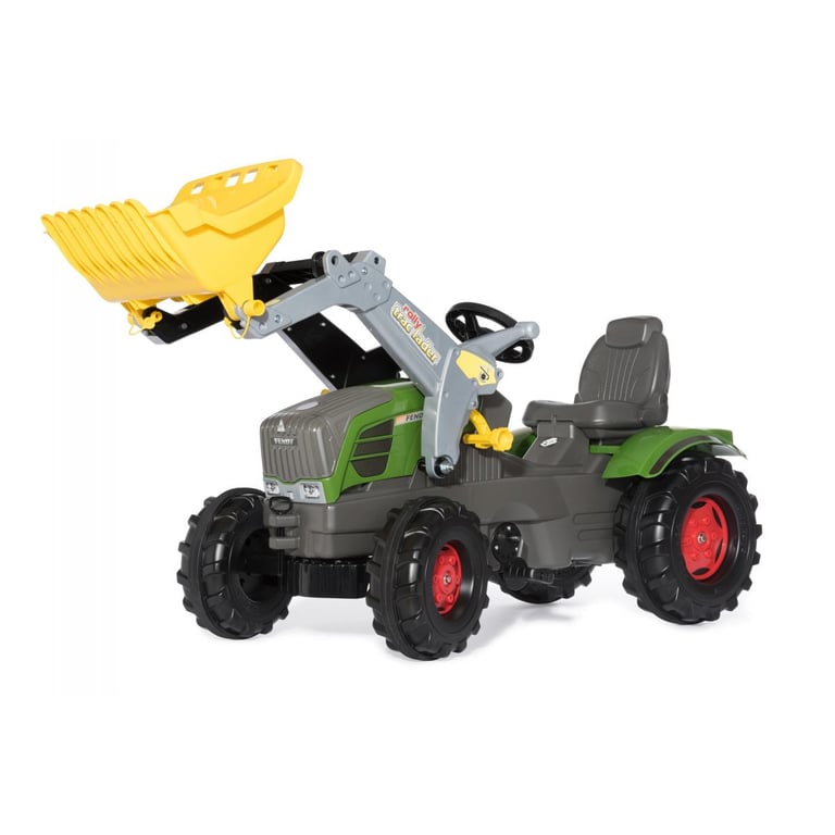 Rolly Toys 61 105 8 Tracteur À Pédales Rollyfarmtrac Fendt 211 Vario + Pelle Avant