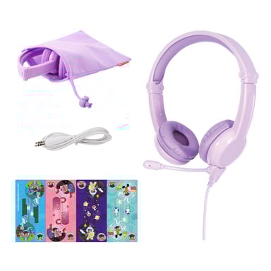 BuddyPhones Galaxy Casque Avec fil Arceau Musique Violet