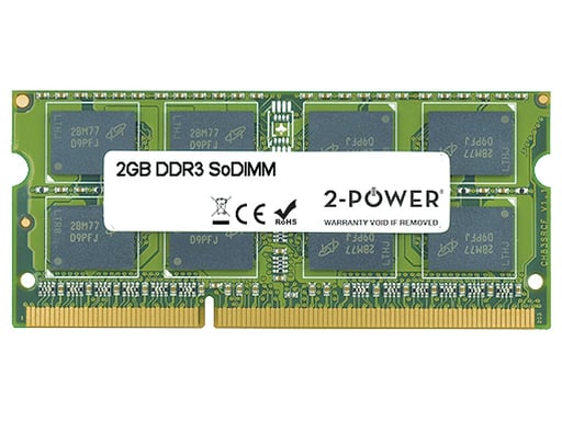 2-Power 2P-CT25664BF160B módulo de memoria 2 GB 1 x 2 GB DDR3L