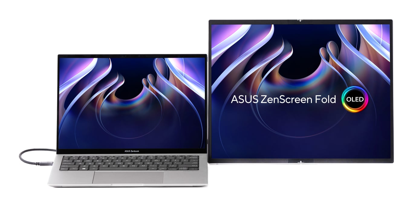ASUS 17.3 OLED ZenScreen Fold OLED MQ17QH - vue 4