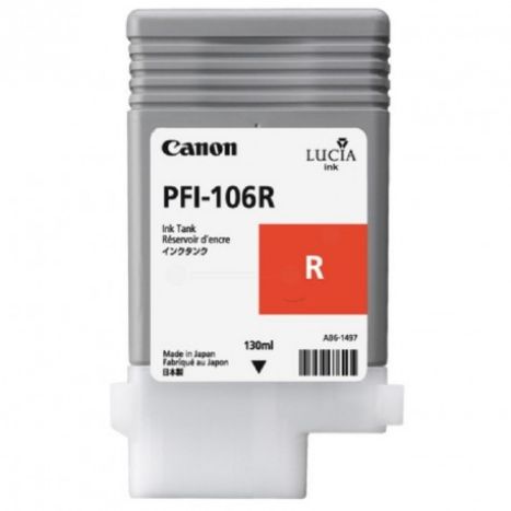 Cartouche d'origine Canon 6627B001Aa Rouge - Pfi106R [Ml-130] - Neuf