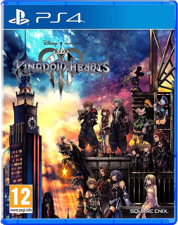 Square Enix Kingdom Hearts III, PS4 Standard Allemand, Anglais, Espagnol, Français, Italien PlayStation 4 - Neuf