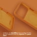 Accezz Coque Liquid Silicone avec MagSafe pour Samsung Galaxy S26 Plus - Orange