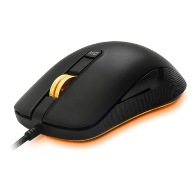 Spirit of Gamer Pro-M6 souris Jouer Ambidextre USB Type-A Optique 4000 DPI