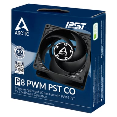 ARCTIC P8 PWM PST CO Ventola per PC 8 cm Nero