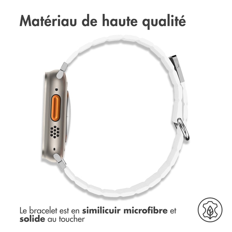 Bracelet imoshion 49mm Cuir magnétique - vue 3