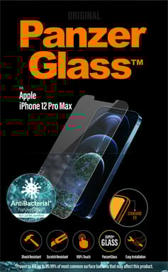 Protector de pantalla PanzerGlass para iPhone 12 Pro Max