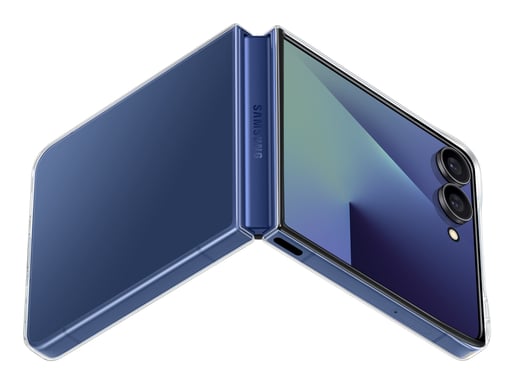 Custodia Original Galaxy Z Flip 7 Clear Case Ultra Sottile e Anti-ingiallimento