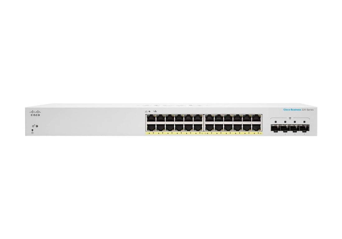 Cisco CBS220 24FP 4X - vue 2