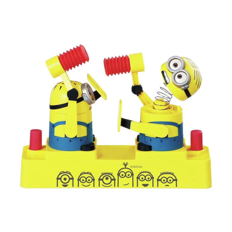 Jeu d'Adresse EPOCH GAMES Minions Hammer POP Tape sur la Tête du Minion Gagne le Point ! - vue 4