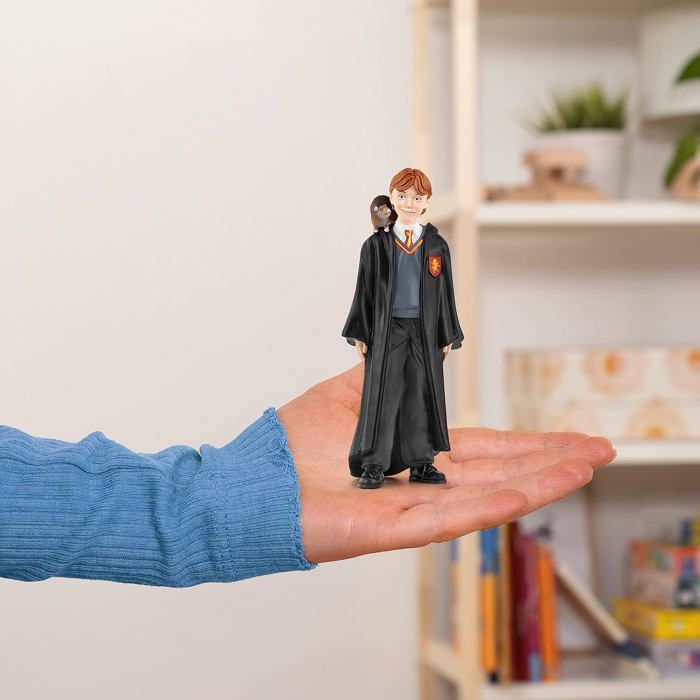 Ron et croûtard Figurine de 'univers Harry Potter® pour enfants dès 4 x 2 x 10 cm schleich 42634 WIZARDING WORLD - vue 2