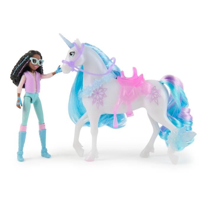 Coffret Poupée et Licorne Spin Master – Layla et Glacier Unicorn Academy - vue 3