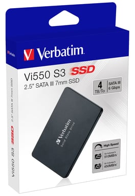 Verbatim Vi550 S3 4 To 2.5'' Série ATA III 3D NAND