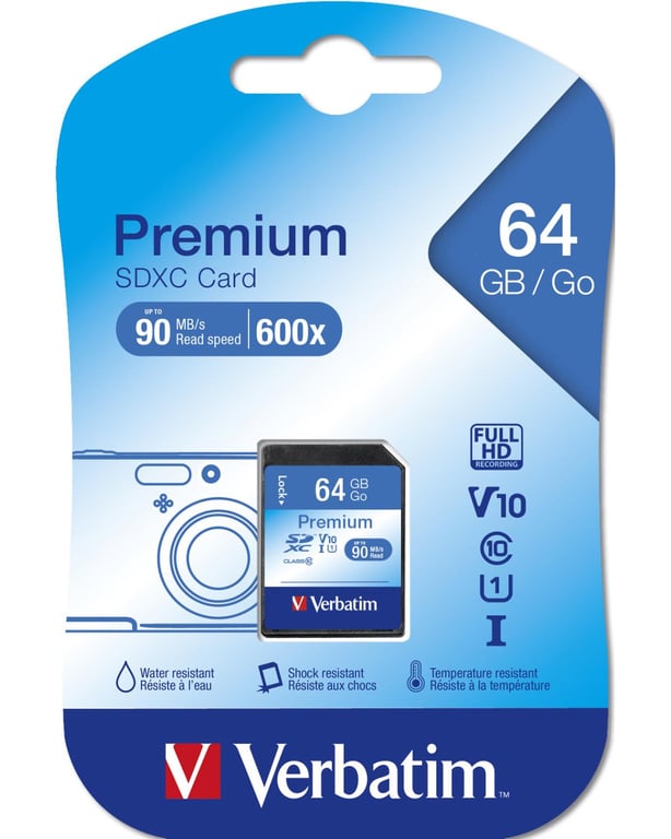 Verbatim Premium SDXC - vue 5