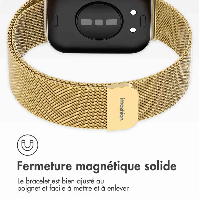 Bracelet Huawei Watch Fit 3 Magnétique milanais - vue 4