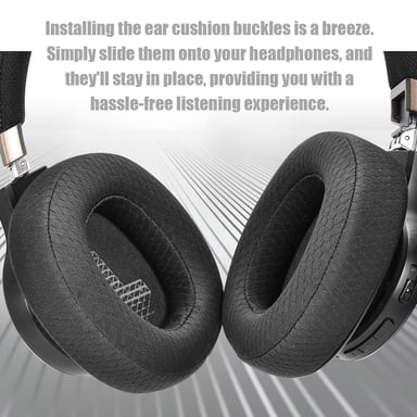 Almohadillas para JBL E65BTNC/ Duet NC/Live 650 BTNC/Live 660 BTNC Black