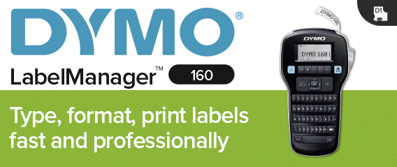 DY LM 160 PRINTER QWZ DE/AT - DYMO LABELMANAGER 160 QWZ