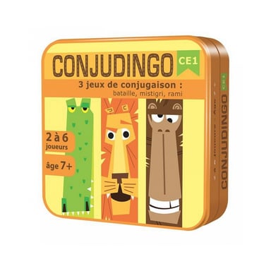 Conjudingo CE1: divertidos juegos de conjugación para niños