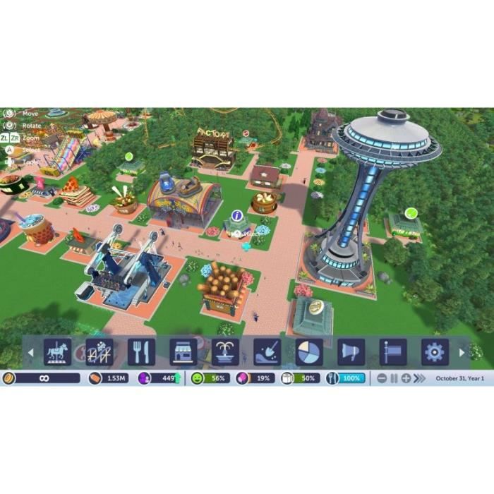 RollerCoaster Tycoon Adventures Deluxe Edition Jeu Nintendo Switch Neuf - vue 3