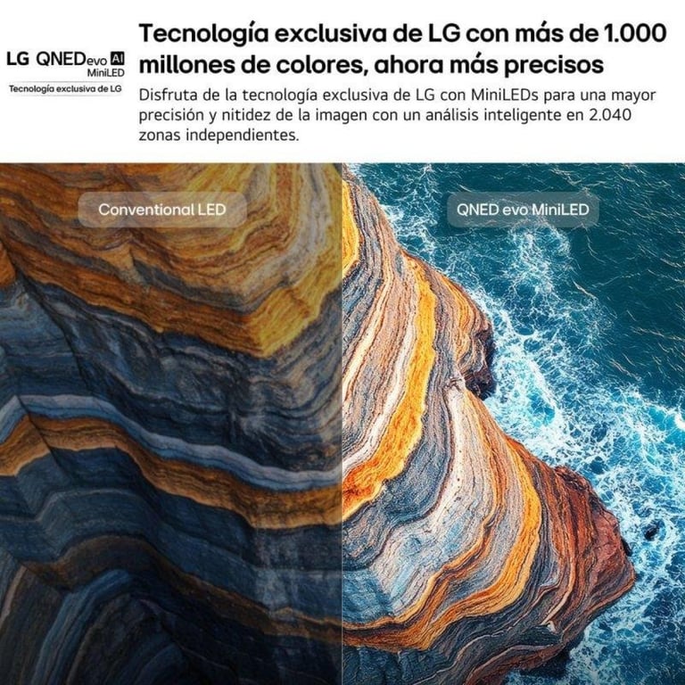 TV LG 4K QNED Evo MiniLED 43QNED81B 109 cm 2026 - vue 6