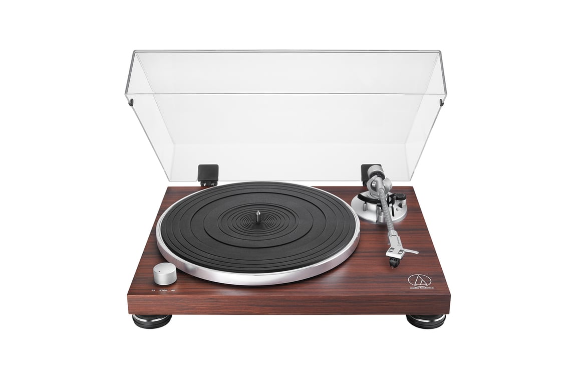 vinyle Audio Technica AT LPW50BT Bois de - vue 3