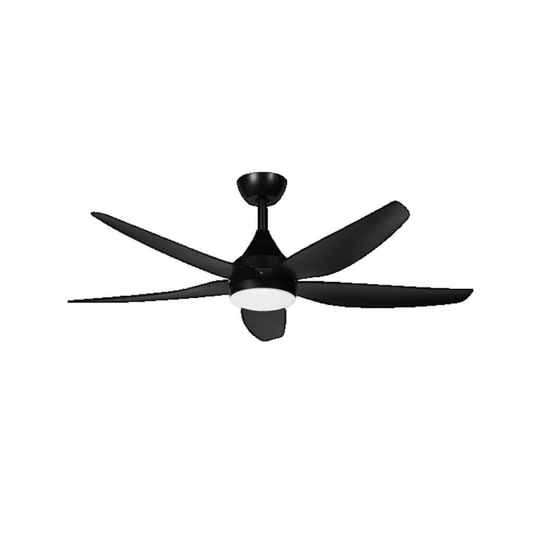 Fabrilamp Ventilateur Plafonnier Elda 5 Lames Led
