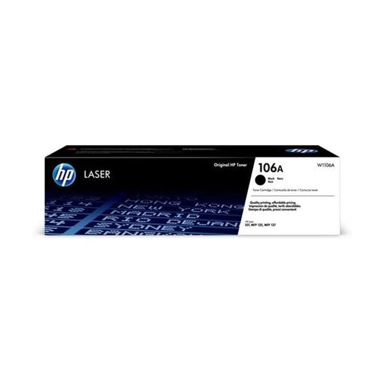 Toner noir HP Laserjet 106A - W1106A - Neuf