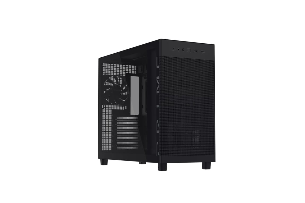 ASUS Prime AP303 Tempered Glass Boîtier PC Gaming ATX 4 litres Prise en Charge de Carte Graphique et radiateur jusqu'à 360 mm Panneau Avant USB 3.2 Gen 2 Type C - vue 8