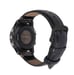 Bracelet de montre en cuir véritable pour Garmin Fenix 7X 7S Black 20 mm