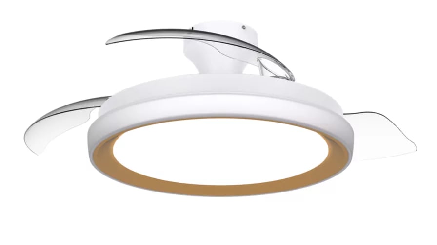 Ventilateur De Plafond Philips Bliss – 106 cm, LED Réglable, Télécommande - vue 1