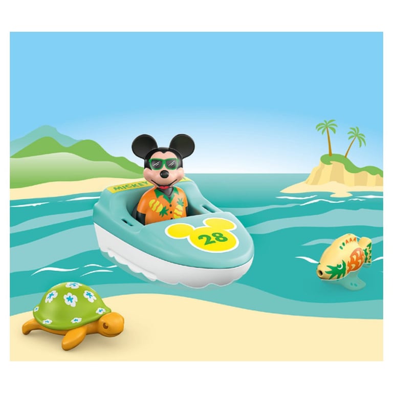 Playmobil Junior & Disney 71707 : Mickey avec bateau Playmobil - vue 3
