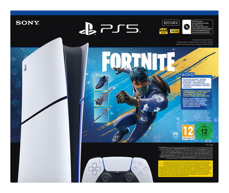 Pack PS5 Slim & Fortnite Flowering Chaos - Console de jeux PlayStation 5 Slim 825 Go (Digital)