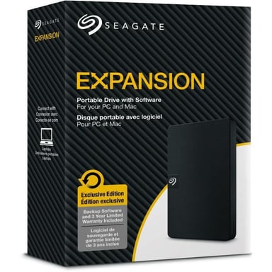 Disco Duro Externo - SEAGATE - Expansión Portátil - 5Tb - USB 3.0 (STKM5000400)