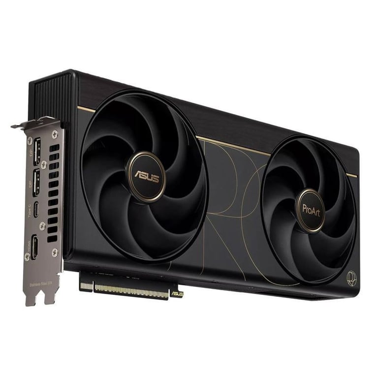 Carte Graphique ASUS ProArt GeForce RTX 5090 OC GDDR7 Reflex 2 RTX AI DLSS4 - vue 3
