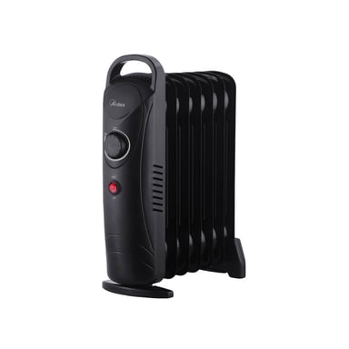 Radiador de aceite Ardes AR4R07M2 OILO MINI 2, 7 elementos calefactores, 600 W, negro