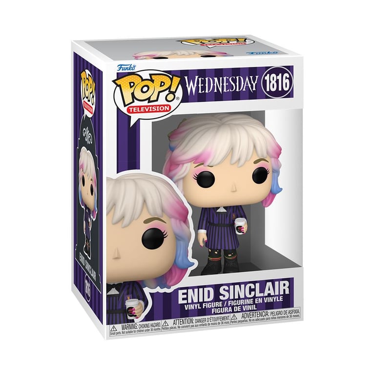 Figurine Funko Pop TV Wednesday Enid Sinclair - vue 1