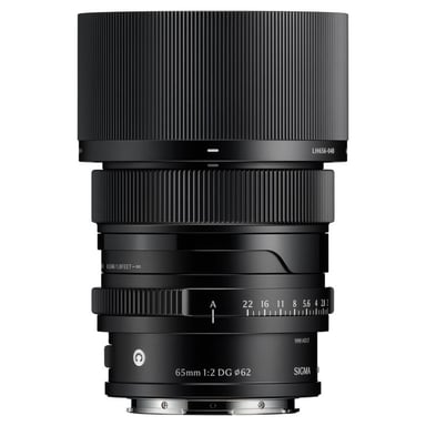 SIGMA Objectif 65mm f/2 DG Noir Contemporary compatible avec Monture L