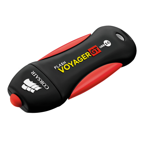 Corsair Voyager GT lecteur USB flash 256 Go USB Type-A 3.2 Gen 1 (3.1 Gen 1) Noir, Rouge - Neuf