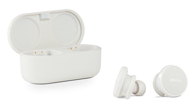 Denon PerL Pro Casque Sans fil Ecouteurs Appels/Musique Bluetooth Blanc