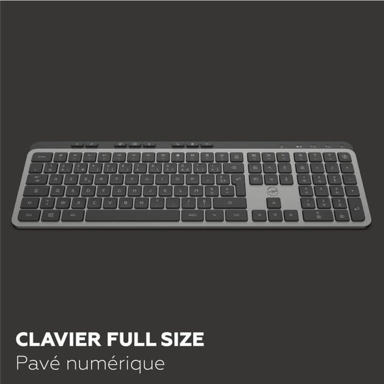 Clavier Mobility Lab KP450W – Sans Fil, AZERTY, Pavé Numérique - vue 5