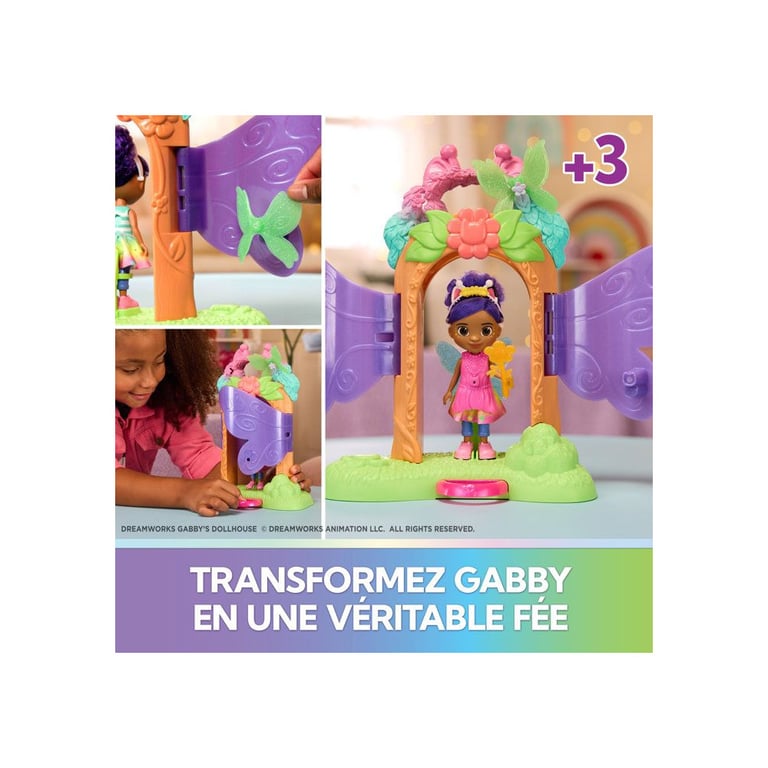 PLAYSET TRANSFORMATION POUPEE FAIRYLANDIA Gabby et la Maison Magique - vue 3