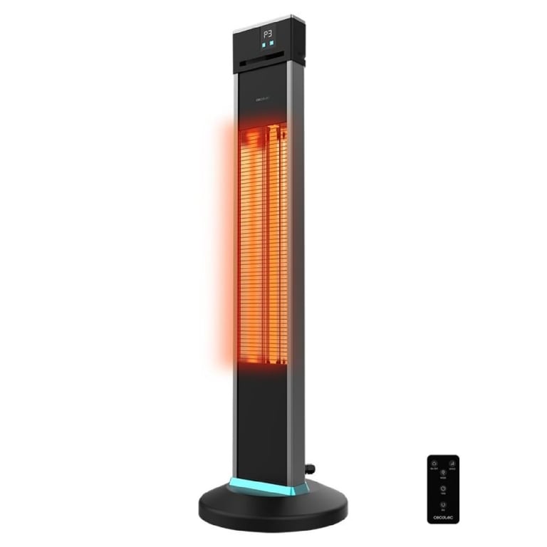 Chauffage extérieur sur pied ReadyWarm 2000 Power Tower Cecotec - vue 4