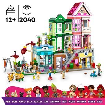 Lego Friends Les Appartements Et Boutiques De Heartlake City 42670 Lego La Boite - vue 3