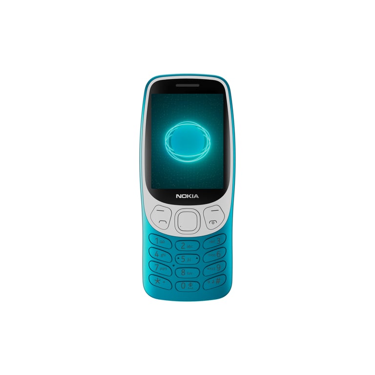 HMD Nokia 3210 (2024) 6,1 cm (2.4 ) 89 g Bleu Téléphone numérique - Neuf